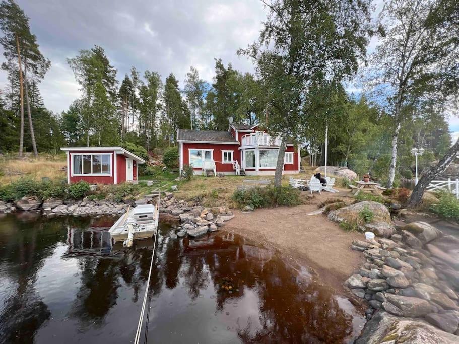 "Talludden" By The Lake Arydssjoen, Furuby Exteriér fotografie