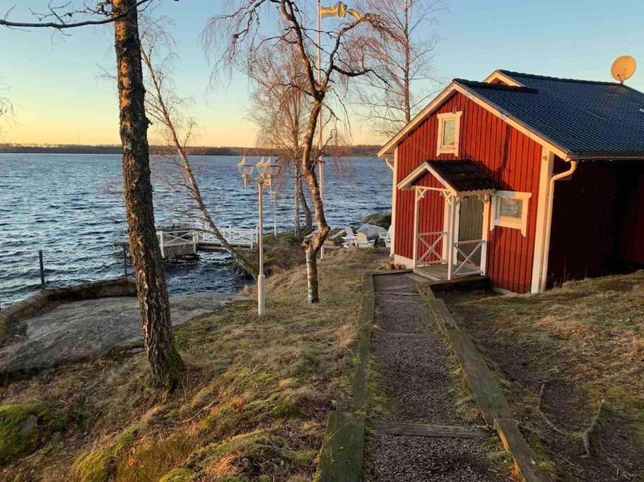 "Talludden" By The Lake Arydssjoen, Furuby Exteriér fotografie